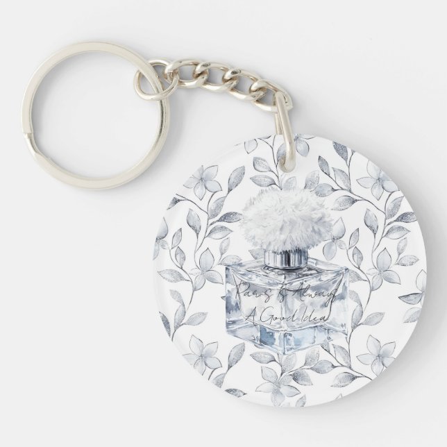 Porte-clefs Paris est toujours une bonne idée de parfum reste (Devant)