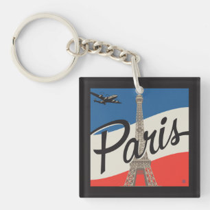 Porte-clefs Paris France   Tour Eiffel