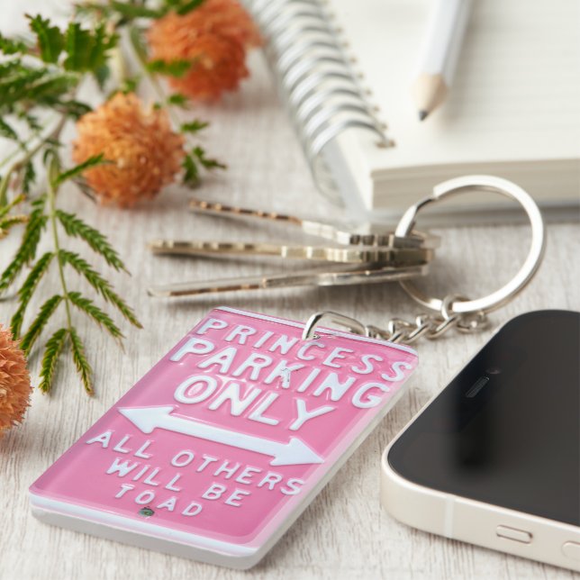 Porte-clefs Parking Princess uniquement (Devant droit)
