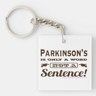 Porte-clefs Parkinsons est uniquement dans le texte Brown