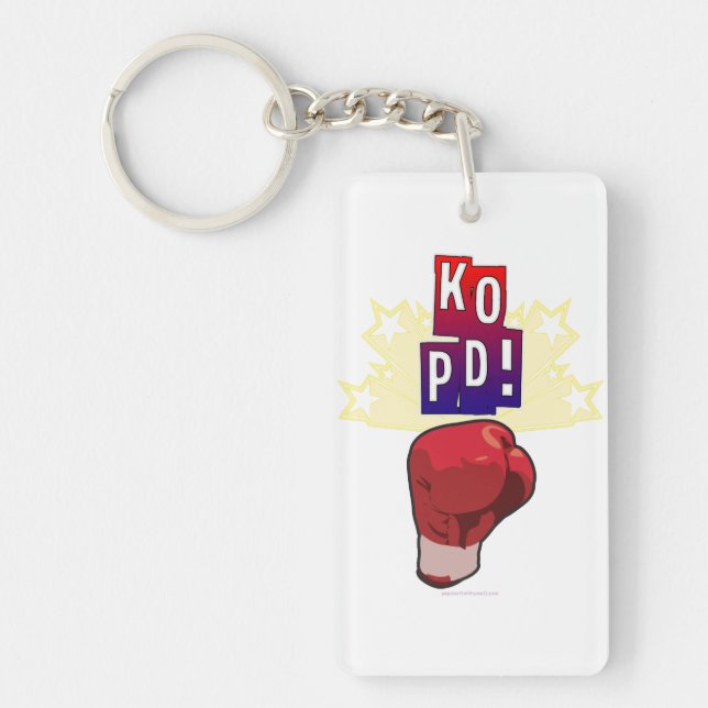 Porte-clefs Parkinsons Maladie Knockout (Devant)