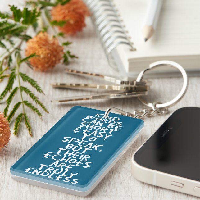 Porte-clefs Paroles aimables (Devant droit)