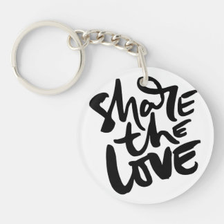 Porte-clefs Partager Love Art Citation Art Motivational Art Lo