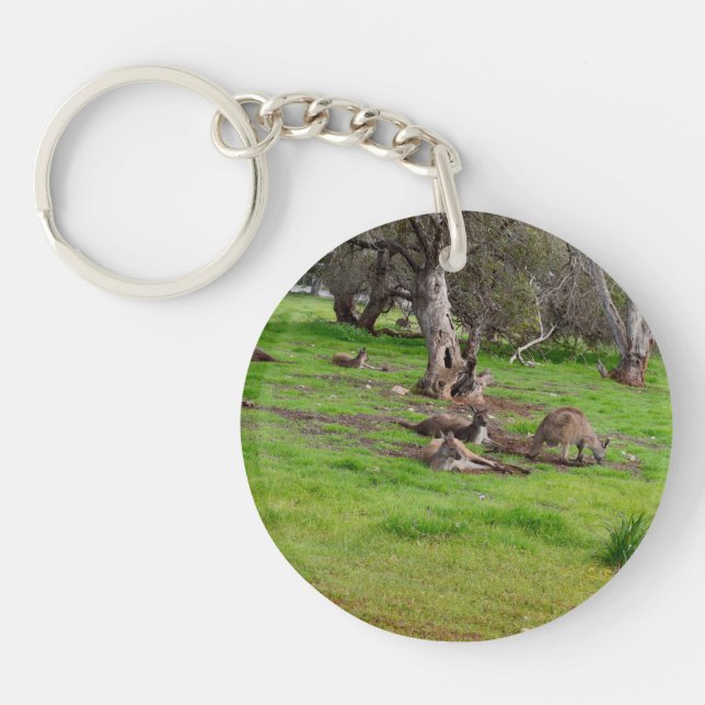 Porte-clefs Parti Kangaroo Stwood, (Devant)