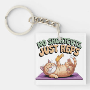 Porte-clefs Pas de raccourcis. Juste des répétitions