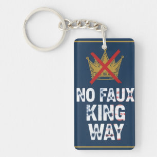 Porte-clefs Pas de voie de faux roi