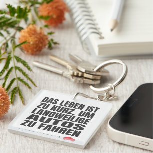 Porte-clefs pas de voitures ennuyeuses