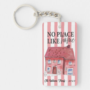 Porte-clefs Pas d'endroit comme la maison Wonky House Porte -