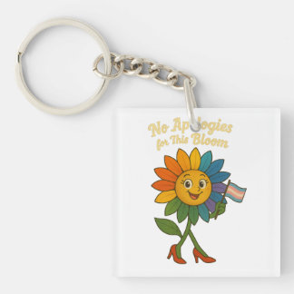 Porte-clefs Pas d'excuses pour cette floraison