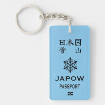 Passeport JAPOW personnalisé NOIR