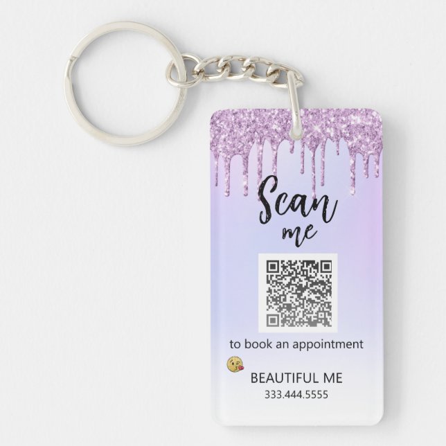 Porte-clefs *~* Pastel AP36 QR Promo Logo Acrylique (Devant)