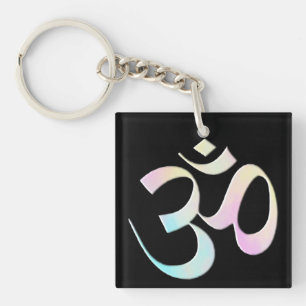 Porte-clefs Pastel Om