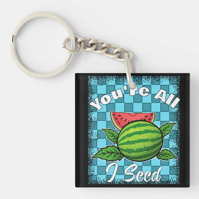 Porte-clefs pastèque (Devant)