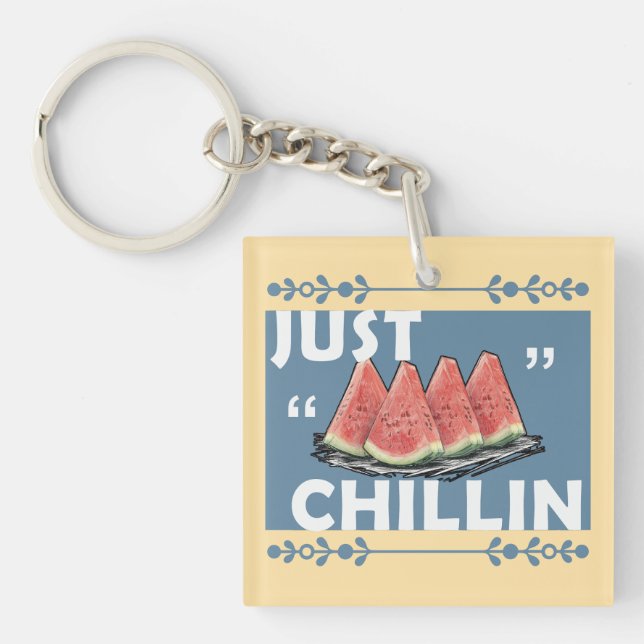 Porte-clefs pastèque (Devant)