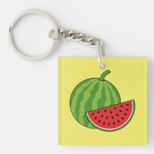 Porte-clefs Pastèque et tranche