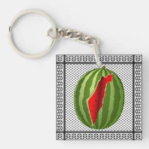 Porte-clefs Pastèque Palestine - Slice