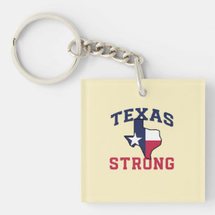 Porte-clefs Patriot Country Texas Strong Acrylique Porte - clé