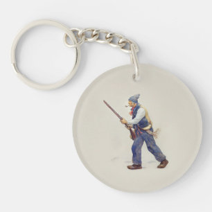 Porte-clefs Patriote Québec Rébellion 1837-1838 Henri Julien
