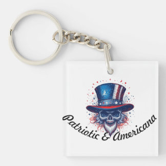 Porte-clefs Patriotique & Americana