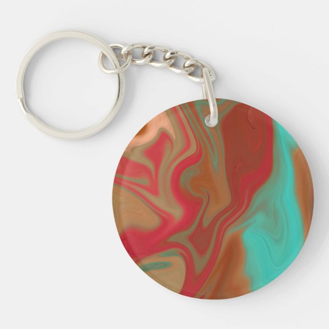 Porte-clefs pattern abstract. (Devant)