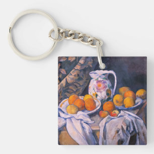 Porte-clefs Paul Cezanne - La vie morte avec un rideau