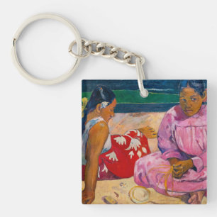 Porte-clefs Paul Gauguin - Femmes tahitiennes sur la plage