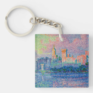 Porte-clefs Paul Signac - Le Palais des Papes, Avignon