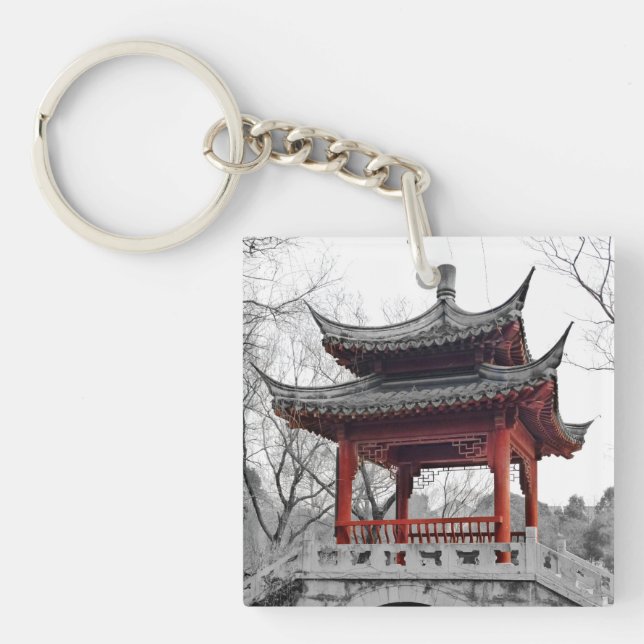 Porte-clefs Pavillon chinois (Devant)