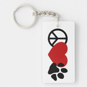 Porte-clefs Paw Aimé-La Paix