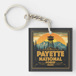 Porte-clefs Payette Forêt Nationale Idaho