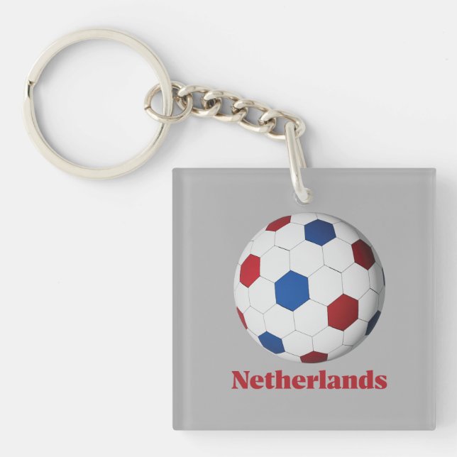 Porte-clefs Pays-Bas Football (Devant)