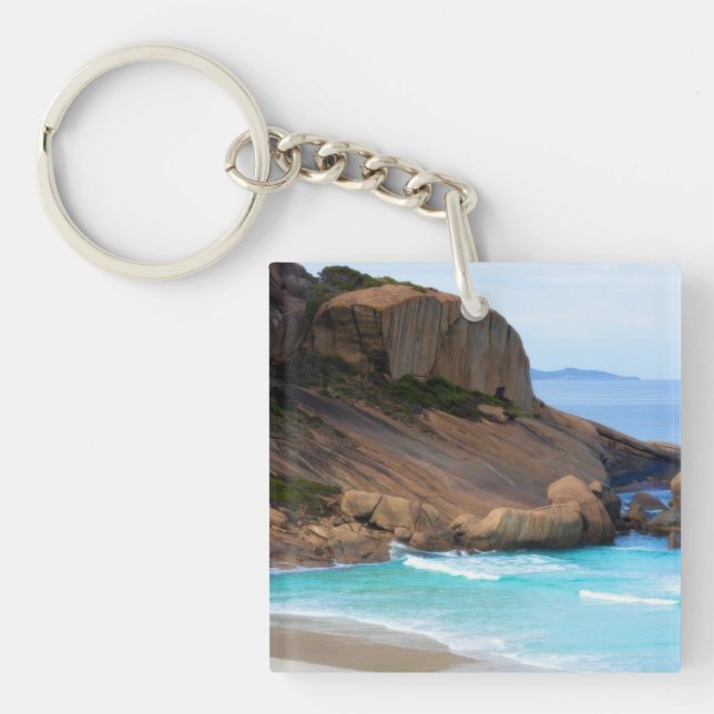 Porte-clefs Paysage côtier (Devant)