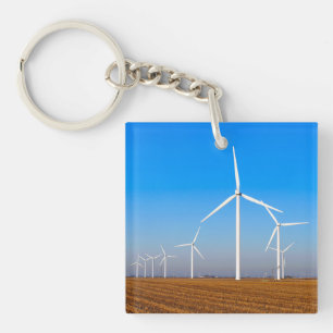 Porte-clefs Paysage des éoliennes