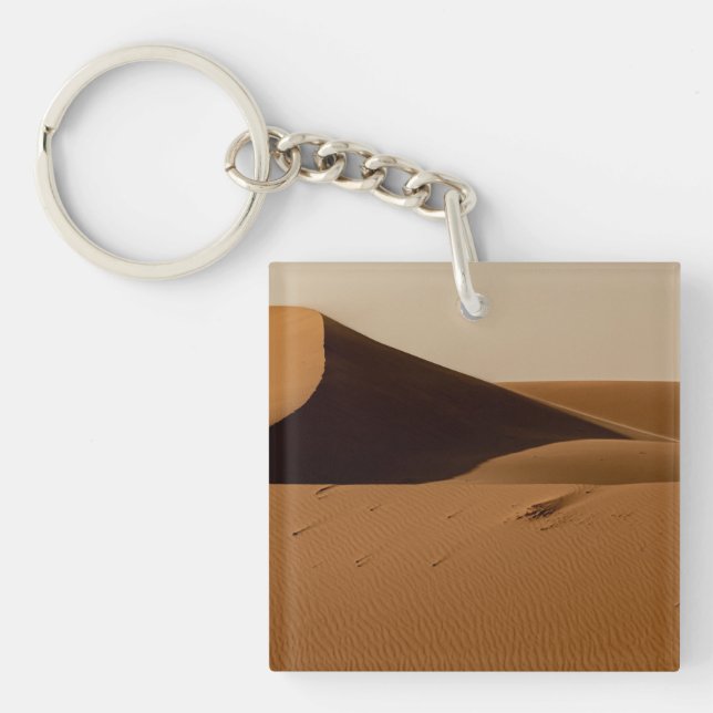 Porte-clefs Paysage du désert des dunes de sable (Devant)