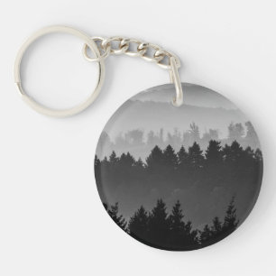 Porte-clefs Paysage forestier de Hazy Photo