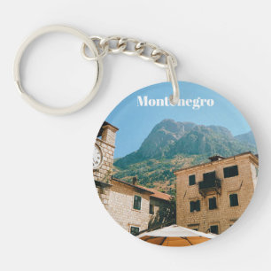 Porte-clefs Paysage urbain du Monténégro