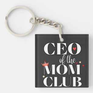 Porte-clefs PDG de Mom Club - Drôle cadeau de fête des mères p