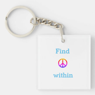 Porte-clefs Peace 