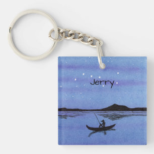 Porte-clefs Pêche