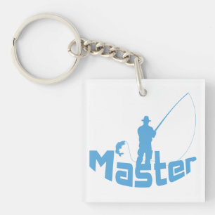 Porte-clefs Pêche à la mouche