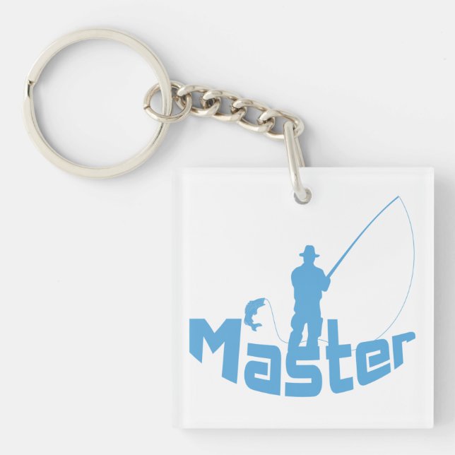 Porte-clefs Pêche à la mouche (Devant)