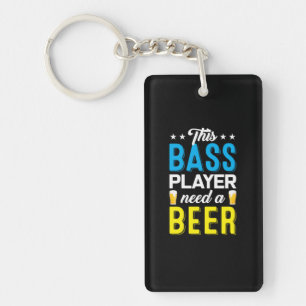 Porte-clefs Pêche Art Ce Fisher A Besoin D'Une Bière