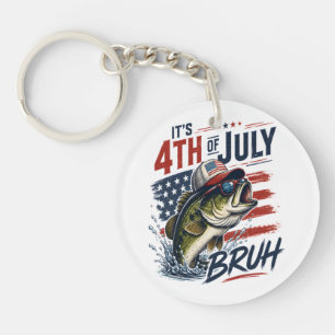 Porte-clefs Pêche de la basse brute du 4 juillet