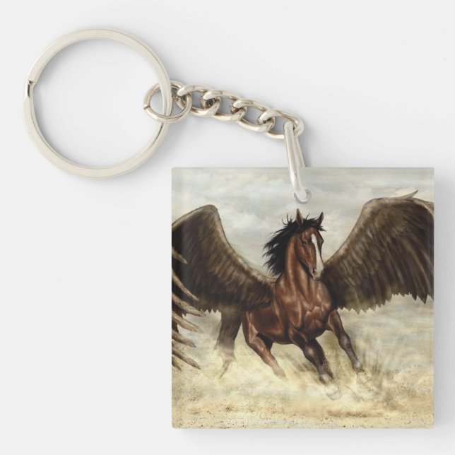 Porte-clefs Pégase ailé (Devant)