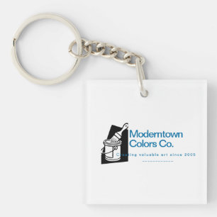 Porte-clefs Peinture Vector Peintre Artiste Infos commerciales