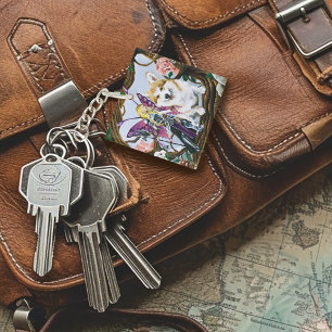 Porte-clefs Pembroke Welsh Corgi Fairy Imaginaire