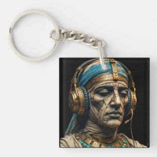 Porte-clefs Pendentif Gardien Momifié – Bijou de l'Égypte Anti