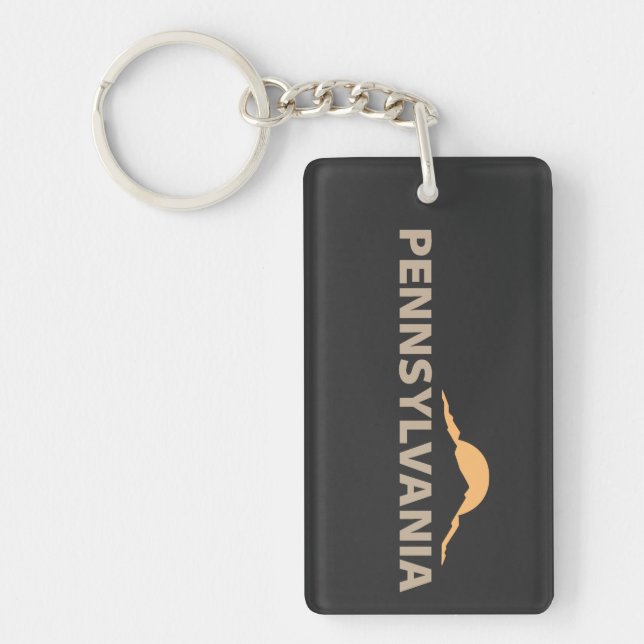 Porte-clefs Pennsylvanie, États-Unis d'Amérique (Devant)