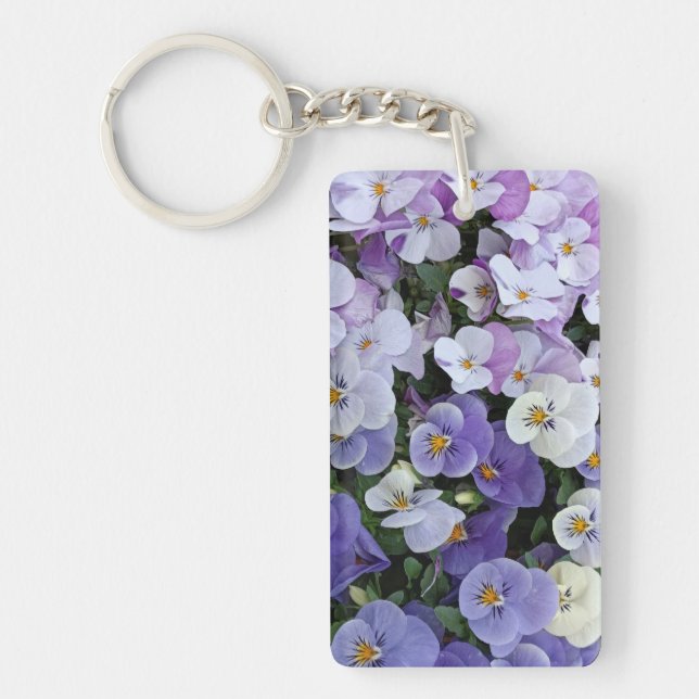 Porte-clefs Pensées (Devant)