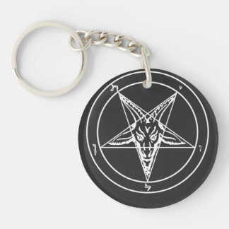 Porte-clefs Pentagramme - Sceau de Baphomet